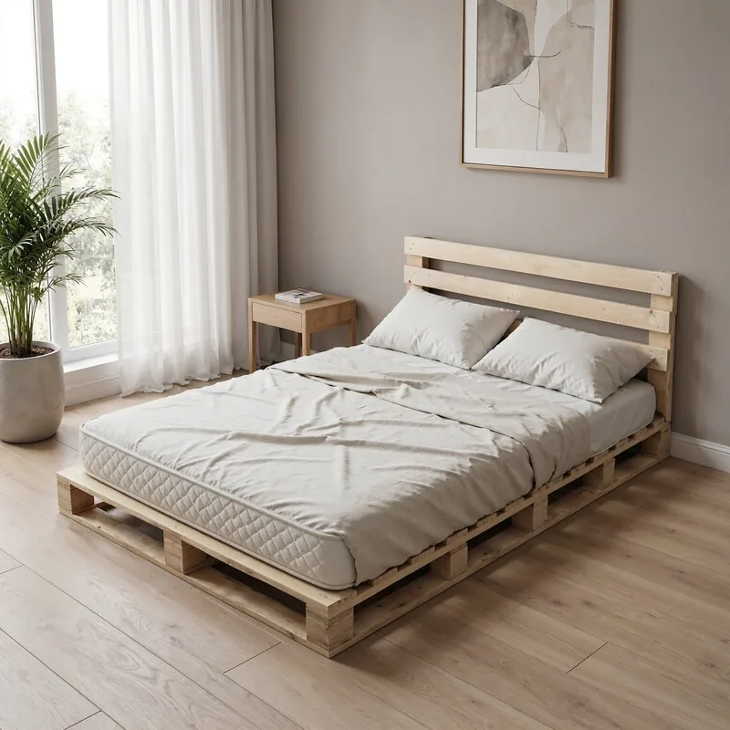 Double — Double · 48 × 75 in pallet furniture